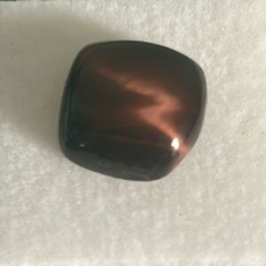 Bull’s Eye Cabochon Irregular Cushion Cut Loose Gemstone 12x12mm